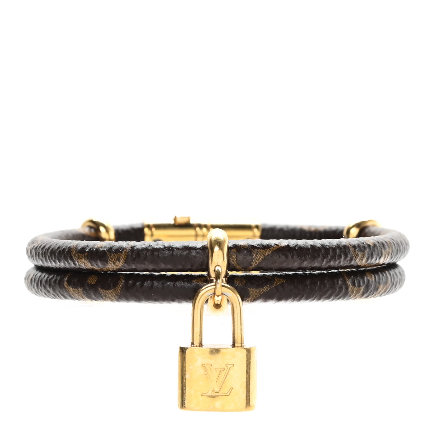Louis Vuitton Monogram Keep it Twice Bracelet 17 1 of 4