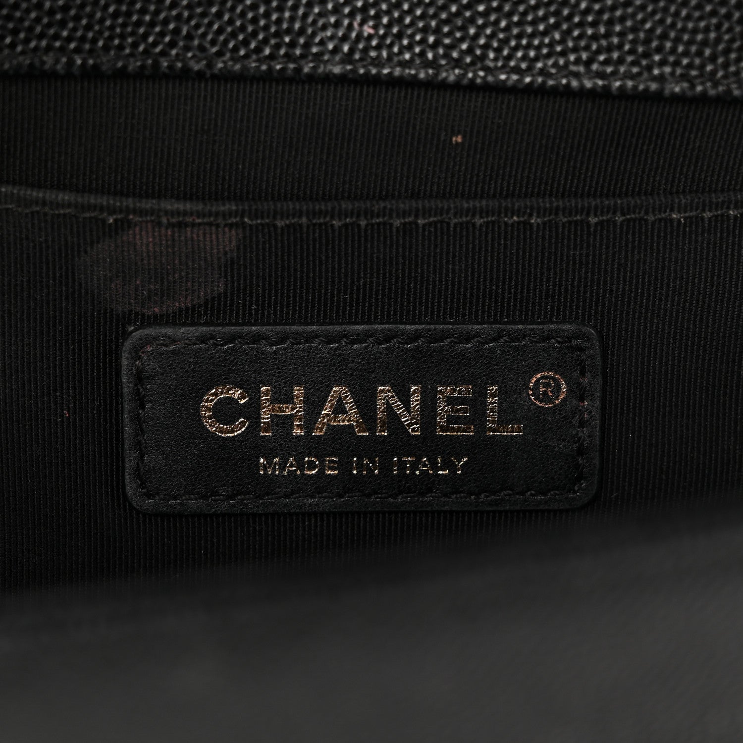 Chanel Caviar Quilted Medium Boy Flap Black 6 of 11