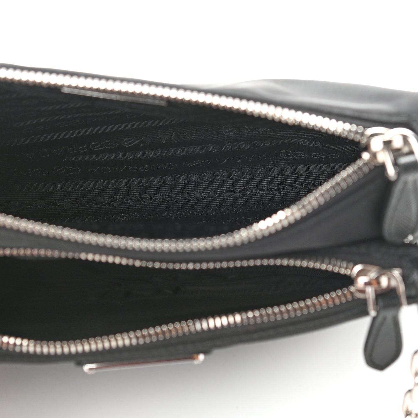 Nylon Shoulder Bag Black