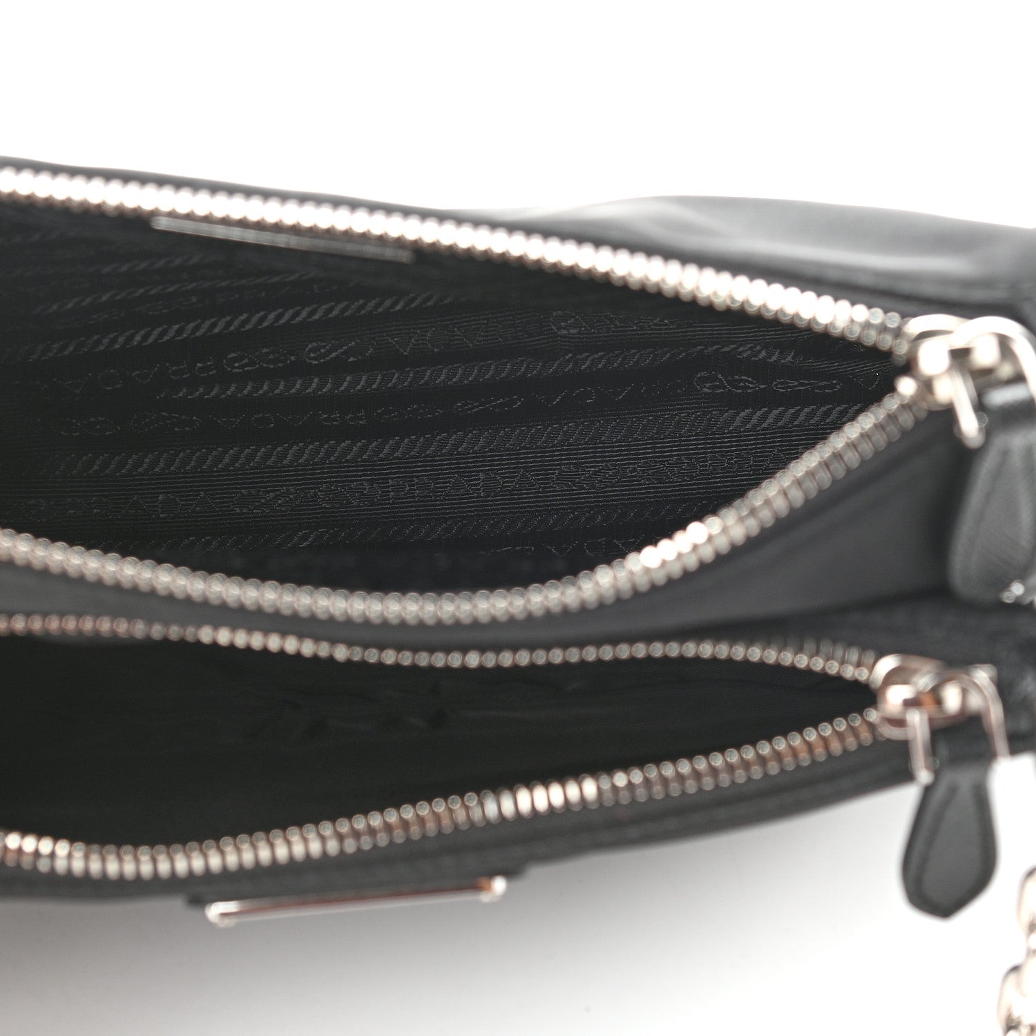 Prada Nylon Shoulder Bag Black 5 of 10