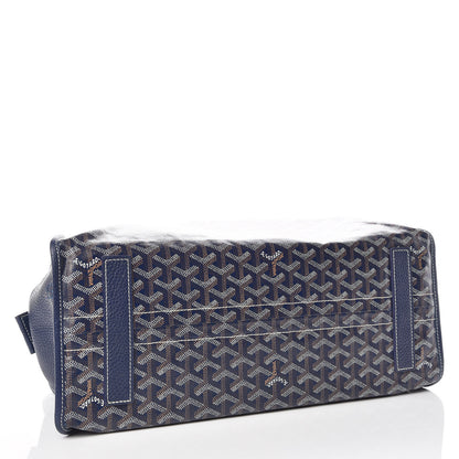 Goyard Goyardine Sac Hardy Pet Carrier PM Navy 4 of 8