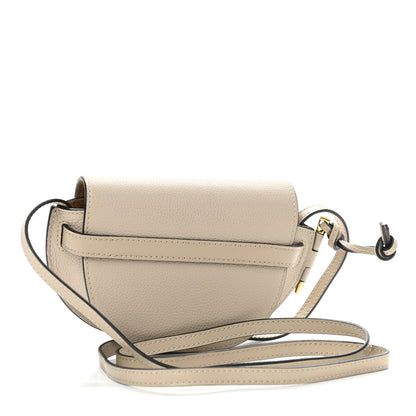 Loewe Pebble Grain Calfskin Mini Gate Dual Bag Light Oat 3 of 9
