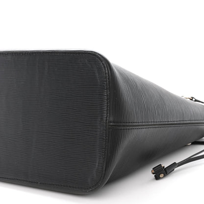 Louis Vuitton Epi Neverfull MM Black 9 of 14