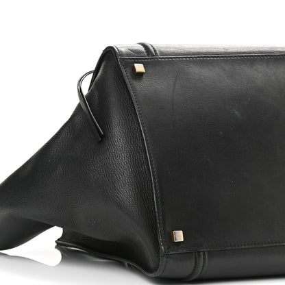 Celine Supple Calfskin Medium Phantom Luggage Black 13 of 17