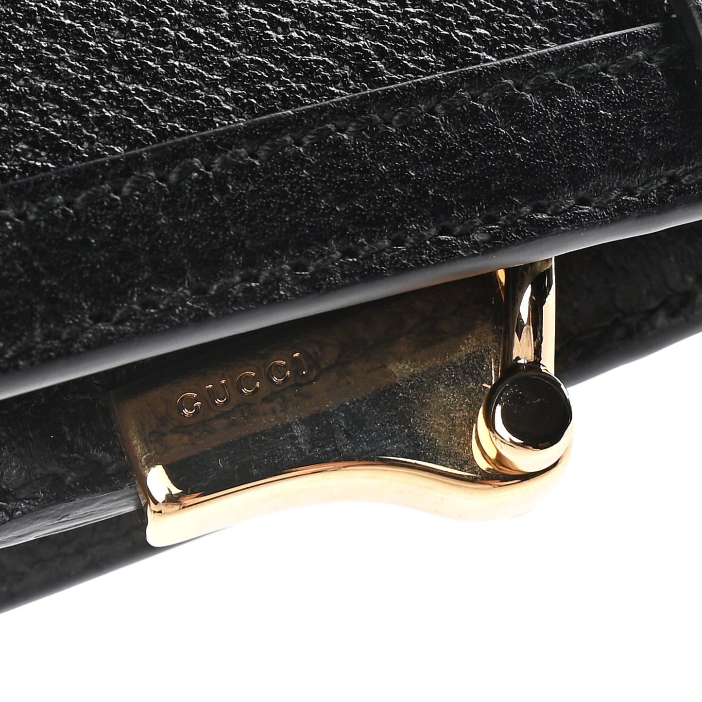 Calfskin GG Web Small Ophidia Chain Shoulder Bag Black