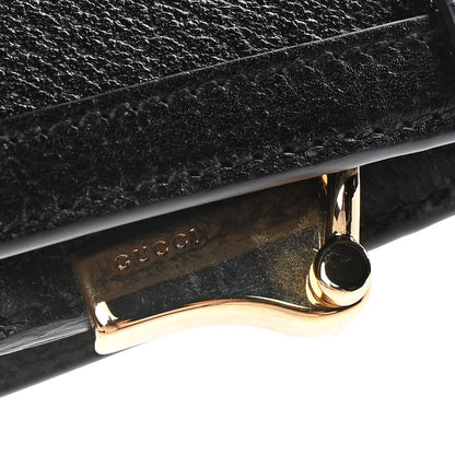 Gucci Calfskin GG Web Small Ophidia Chain Shoulder Bag Black 11 of 11
