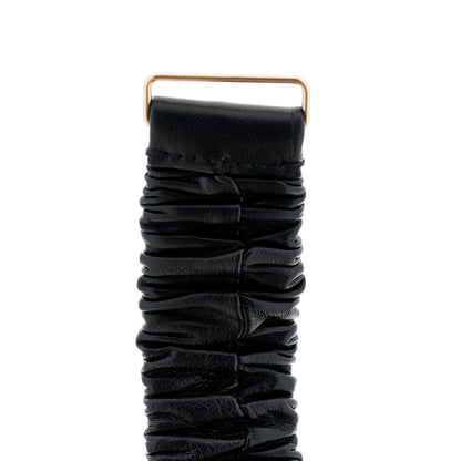 Chanel Lambskin Crystal Pearl CC Belt 85 34 Black 4 of 6