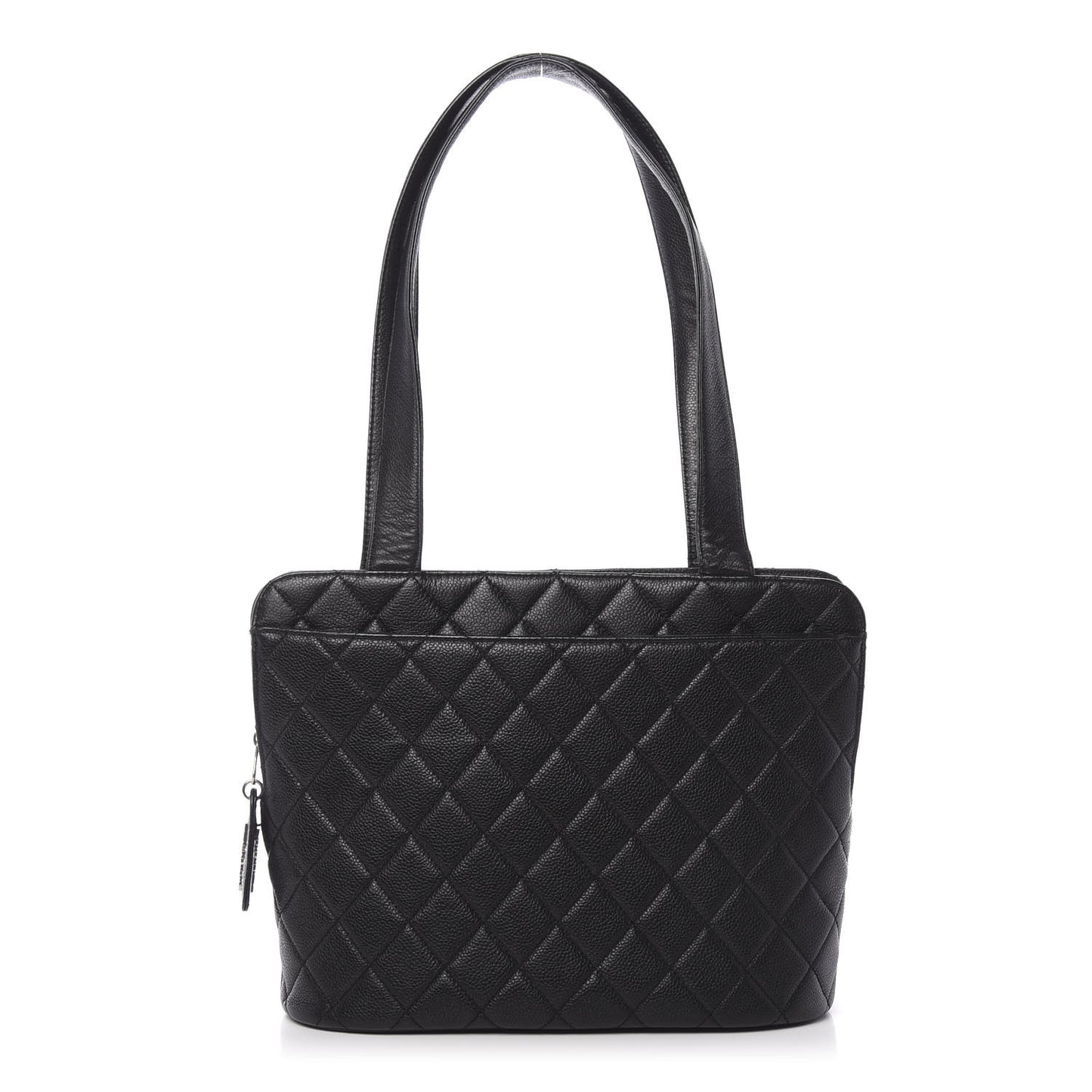 Caviar CC Shoulder Bag Black