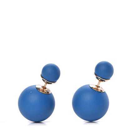 Christian Dior Mise En Dior Tribal Earrings Blue 1 of 3