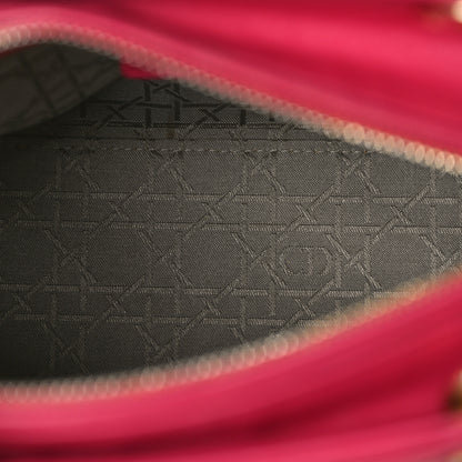 Christian Dior Lambskin Cannage Medium Lady Dior Pink 5 of 11