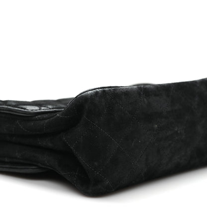 Chanel Suede Quilted Double Sided Small Flap Black 10 of 13