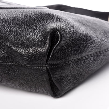 Gucci Pebbled Calfskin Large Soho Hobo Black 8 of 15