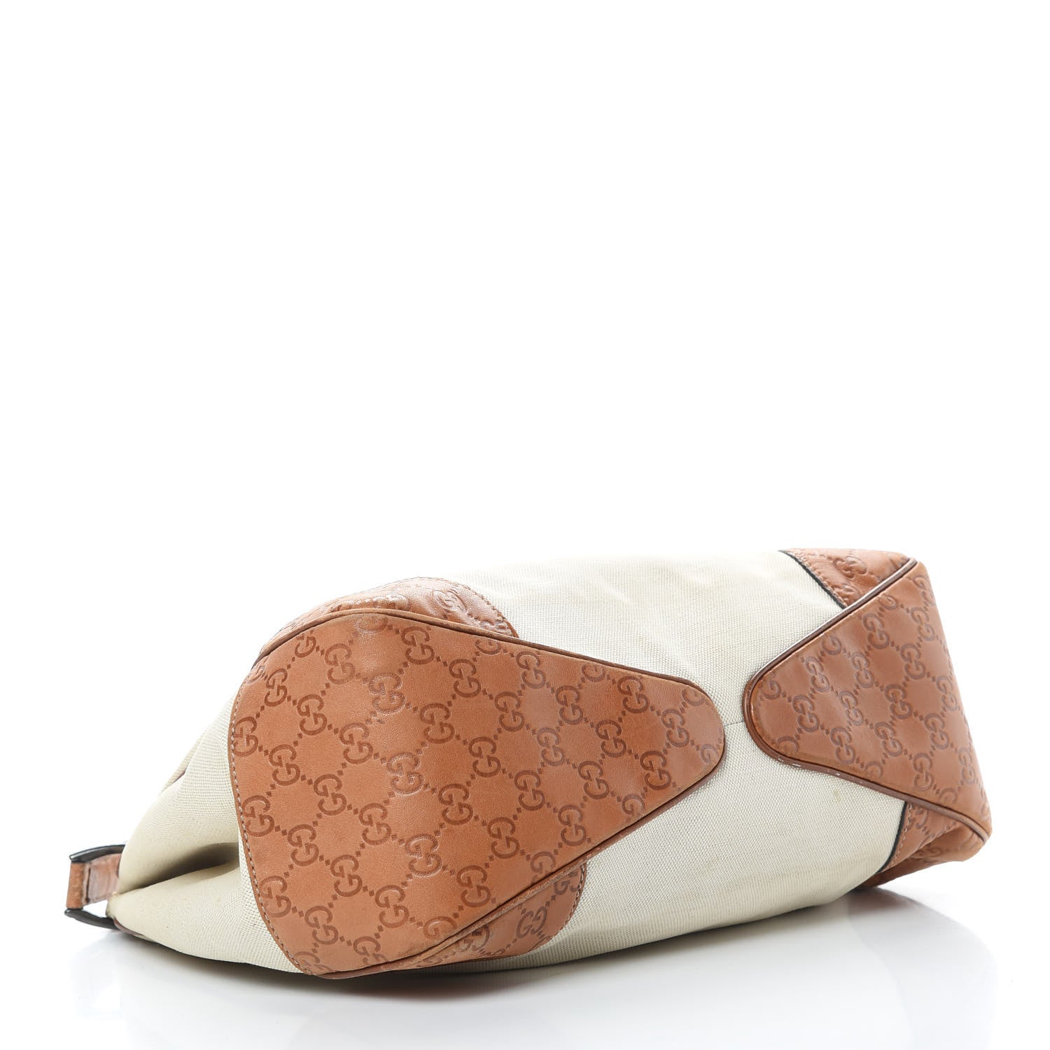 Gucci Canvas Guccissima Hobo Beige 4 of 19