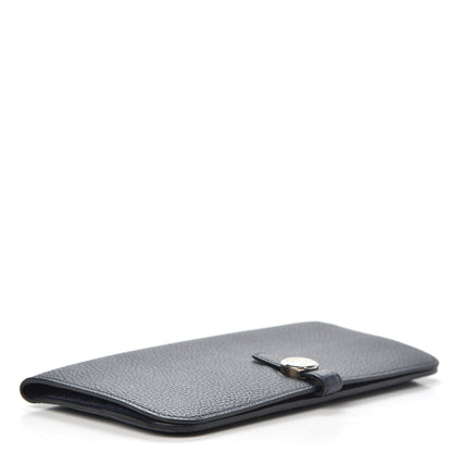 Hermes Togo Dogon Recto Verso Wallet Bleu Thalassa 4 of 8