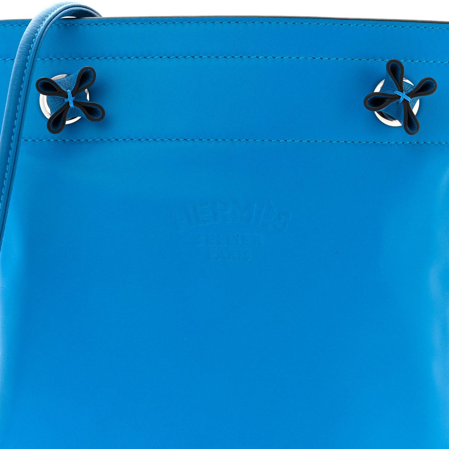 Milo Lambskin Swift Mini Aline Bleu Zanzibar