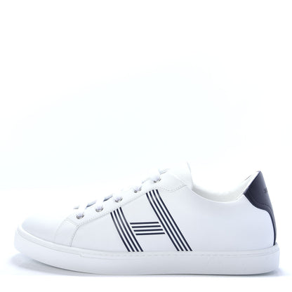 Hermes Calfskin Mens Avantage Sneakers 44 White Marine 1 of 12