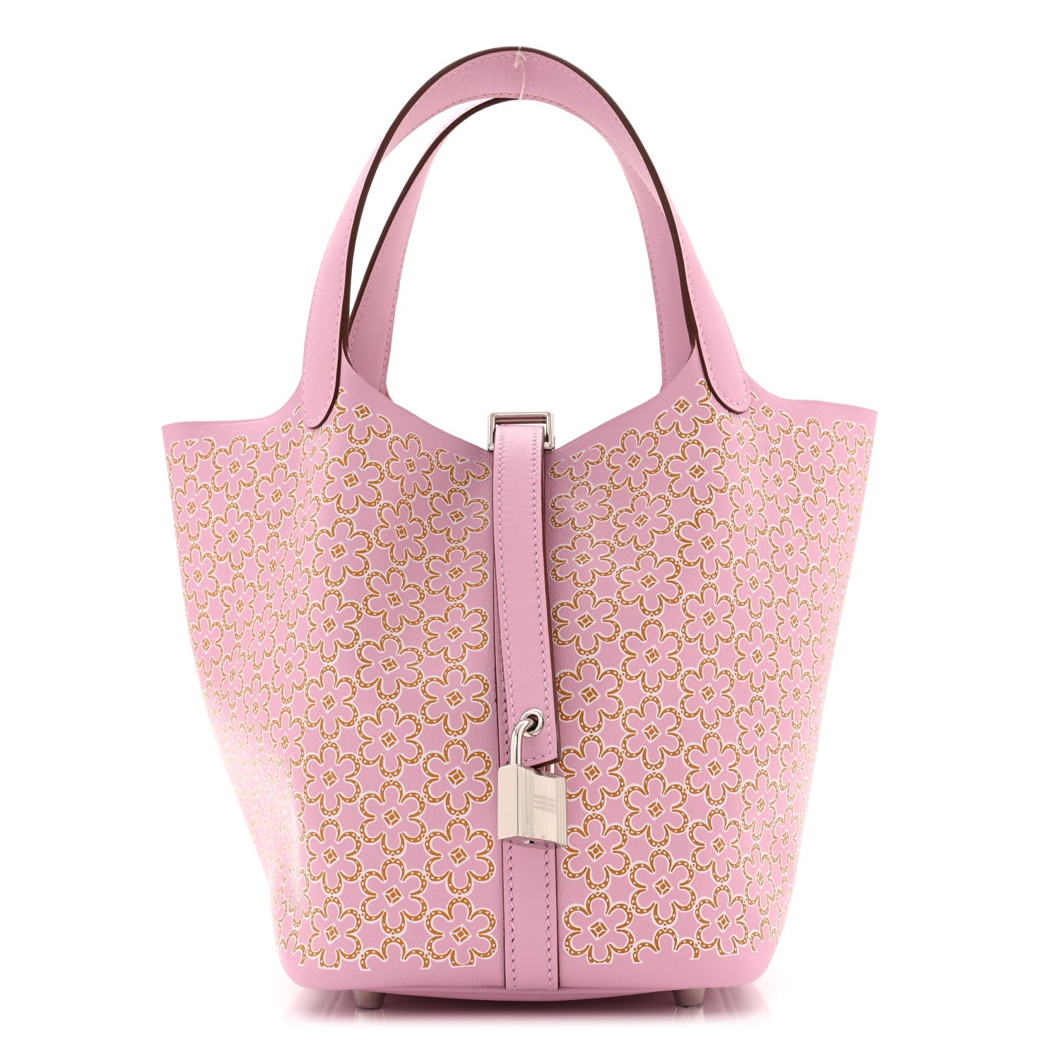 Hermes Swift Lucky Daisy Picotin Lock 18 PM Mauve Sylvestre 1 of 11