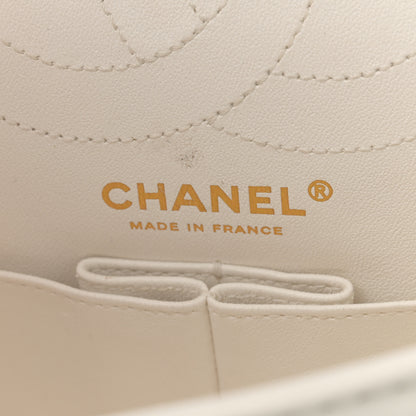 Chanel Aged Calfskin Quilted 2.55 Reissue 225 Flap White 6 of 15