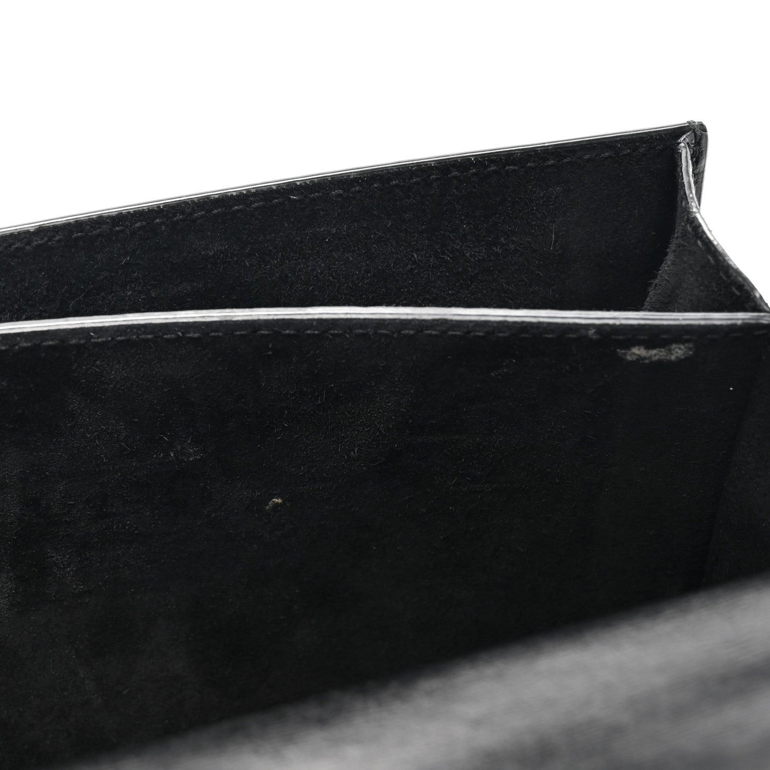 Saint Laurent Calfskin Medium Monogram Sunset Black 14 of 19