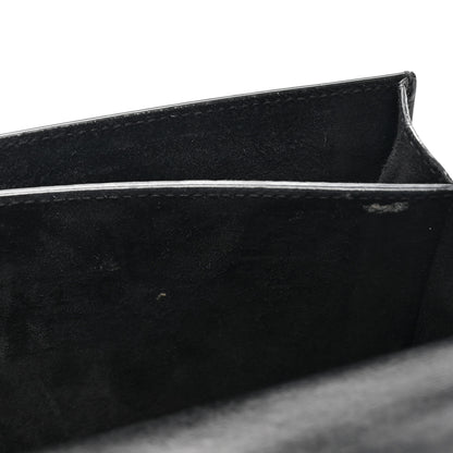 Saint Laurent Calfskin Medium Monogram Sunset Black 14 of 19
