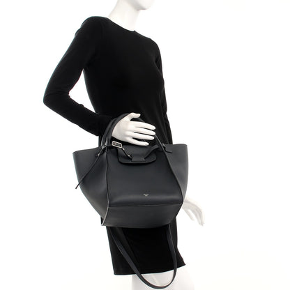 Celine Supple Grained Calfskin Small Big Bag Anthracite 3 of 7
