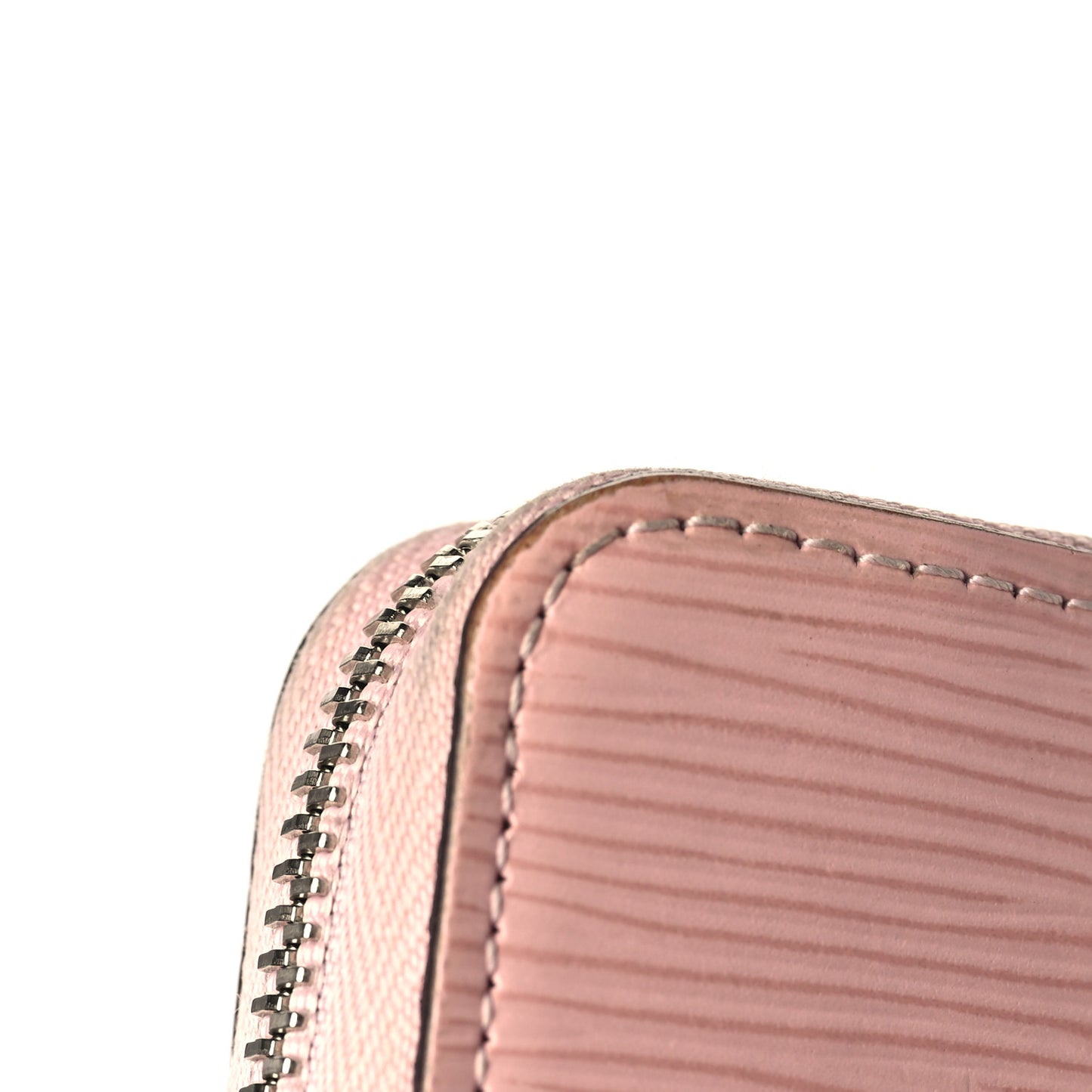 Epi Zippy Wallet Rose Ballerine