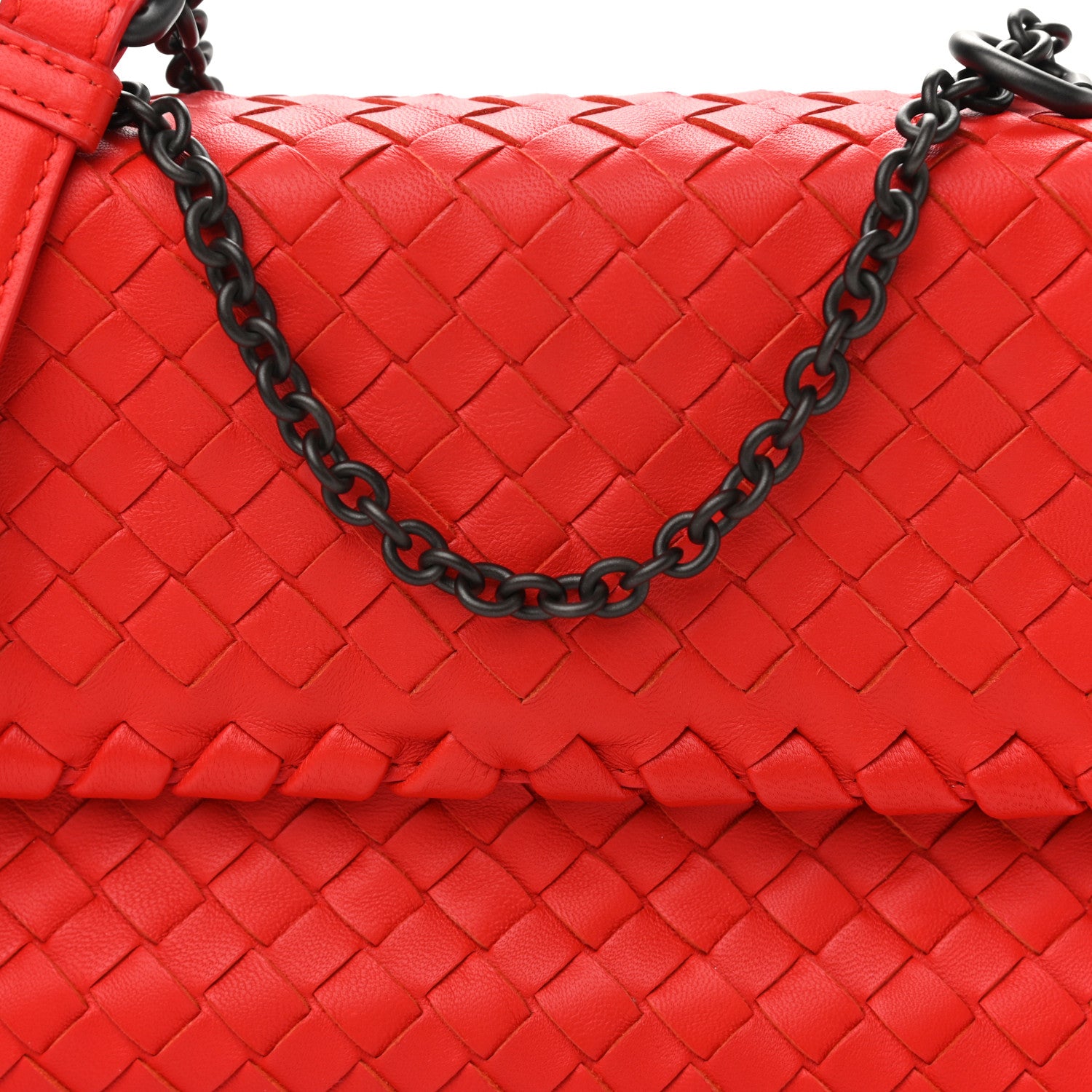 Bottega Veneta Nappa Intrecciato Baby Olimpia Shoulder Bag Vesuvio 8 of 10