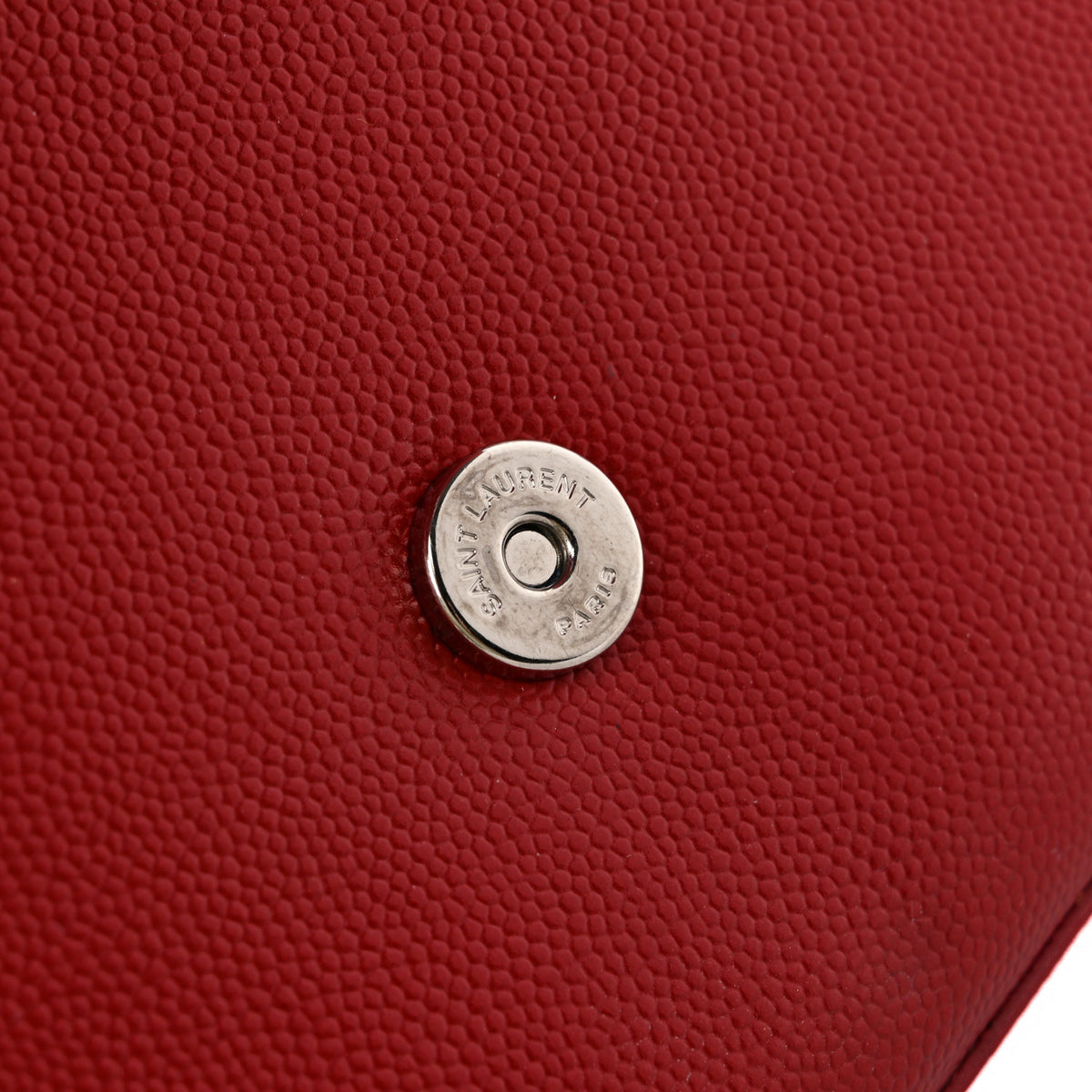 Grain De Poudre Small Classic Monogram Kate Tassel Satchel Red
