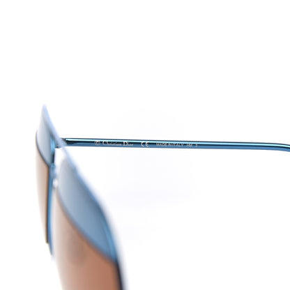 Christian Dior Split 1 Aviator Sunglasses Blue 6 of 8