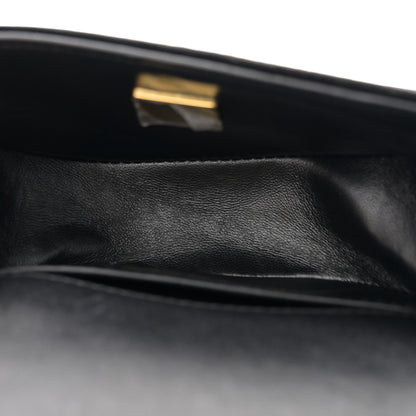 Chanel Velvet Quilted Small Boy Messenger Bag Black 5 of 10