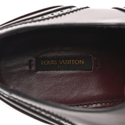 Louis Vuitton Calfskin Mens Oxfords 8 Brown 6 of 10