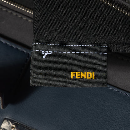 Fendi Vitello Bi-Color Large 3Jours Tote Lavagna Cobalto 9 of 12