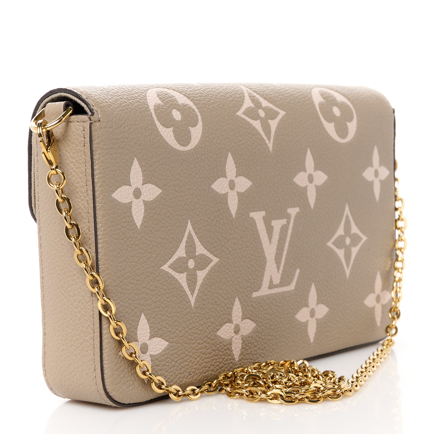 Empreinte Monogram Giant Felicie Pochette Tourterelle Creme