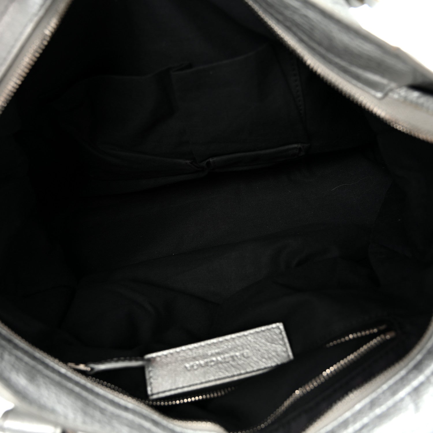 Balenciaga Metallic Agneau Giant 12 Silver Hardware City Gris Aluminum 6 of 12