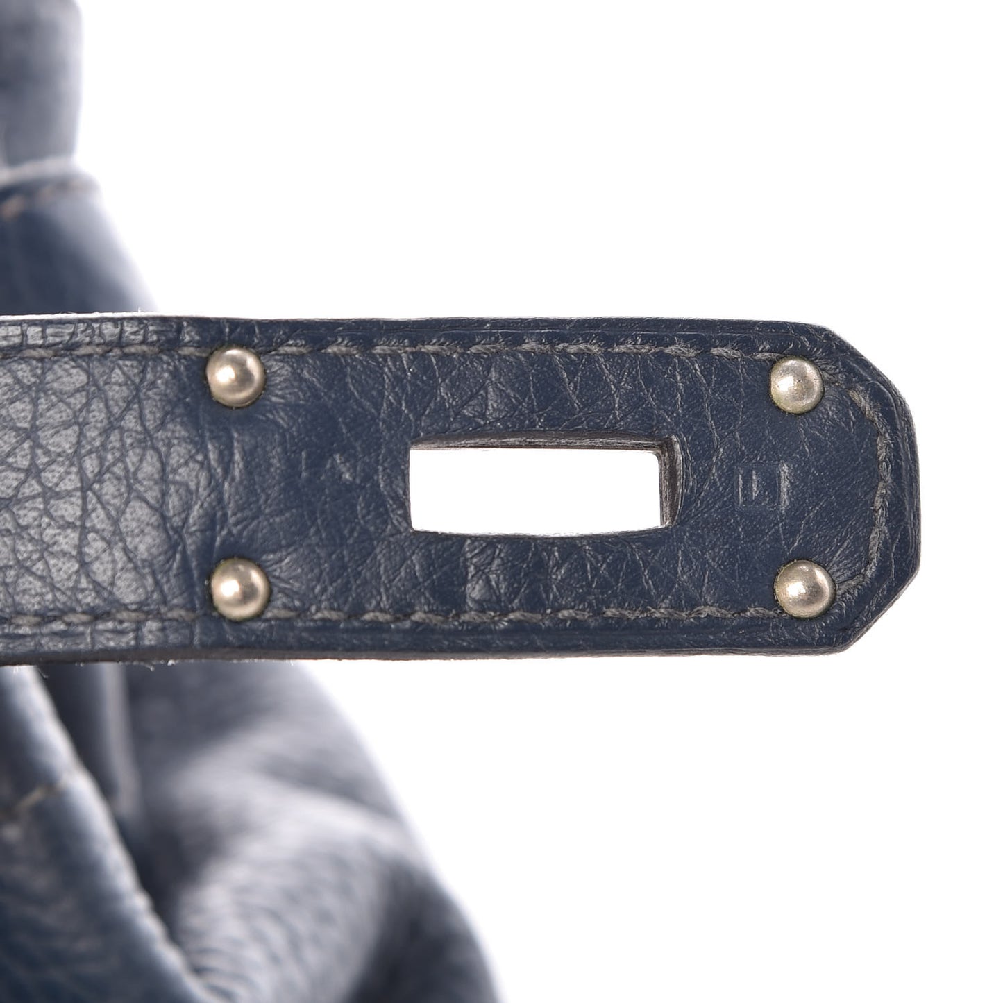 Taurillon Clemence JPG Birkin 42 Bleu Thalassa