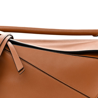Loewe Calfskin Medium Puzzle Bag Tan 8 of 11