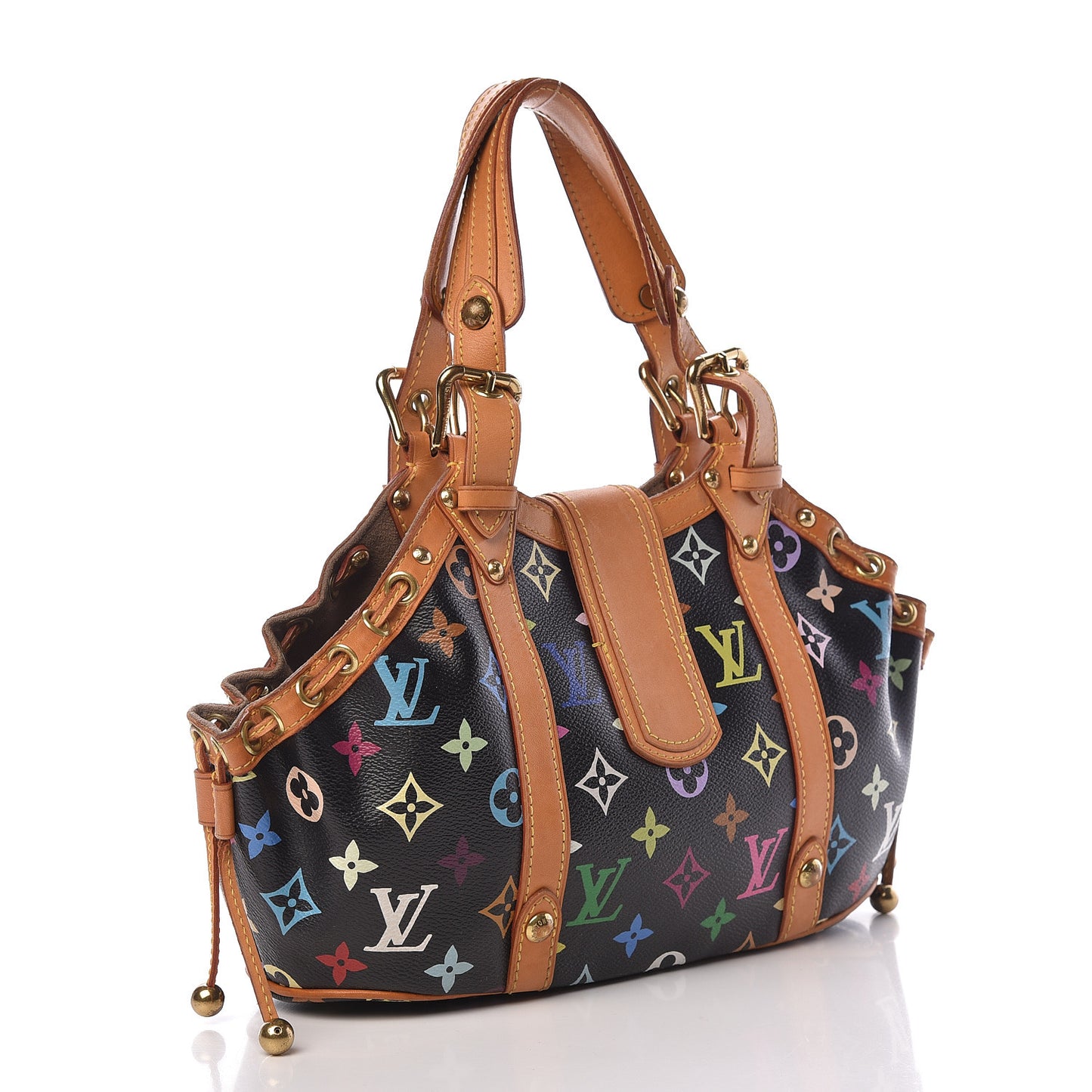 Monogram Multicolor Theda GM Black