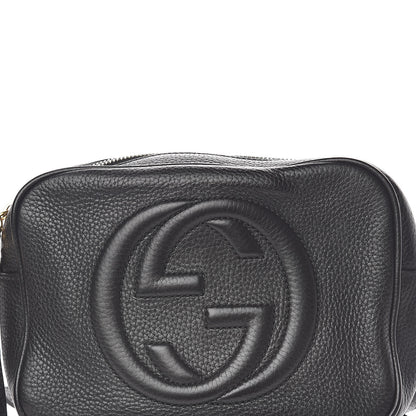 Gucci Pebbled Calfskin Small Soho Disco Bag Black 16 of 17