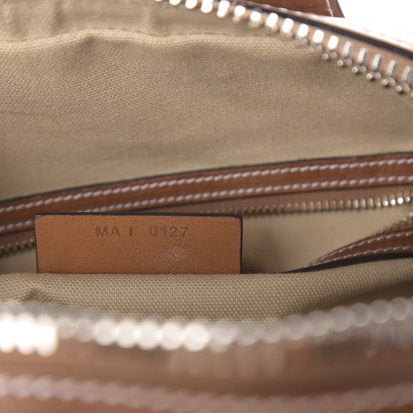 Canvas Calfskin Small Nightingale Medium Beige