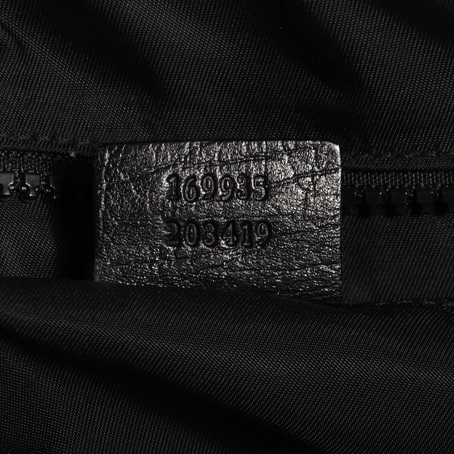 Gucci GG Plus Monogram Medium Flap Messenger Bag Black 7 of 7