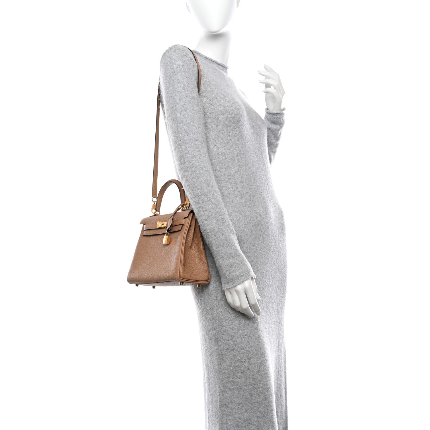 Hermes Togo Kelly Retourne 25 Chai 2 of 11