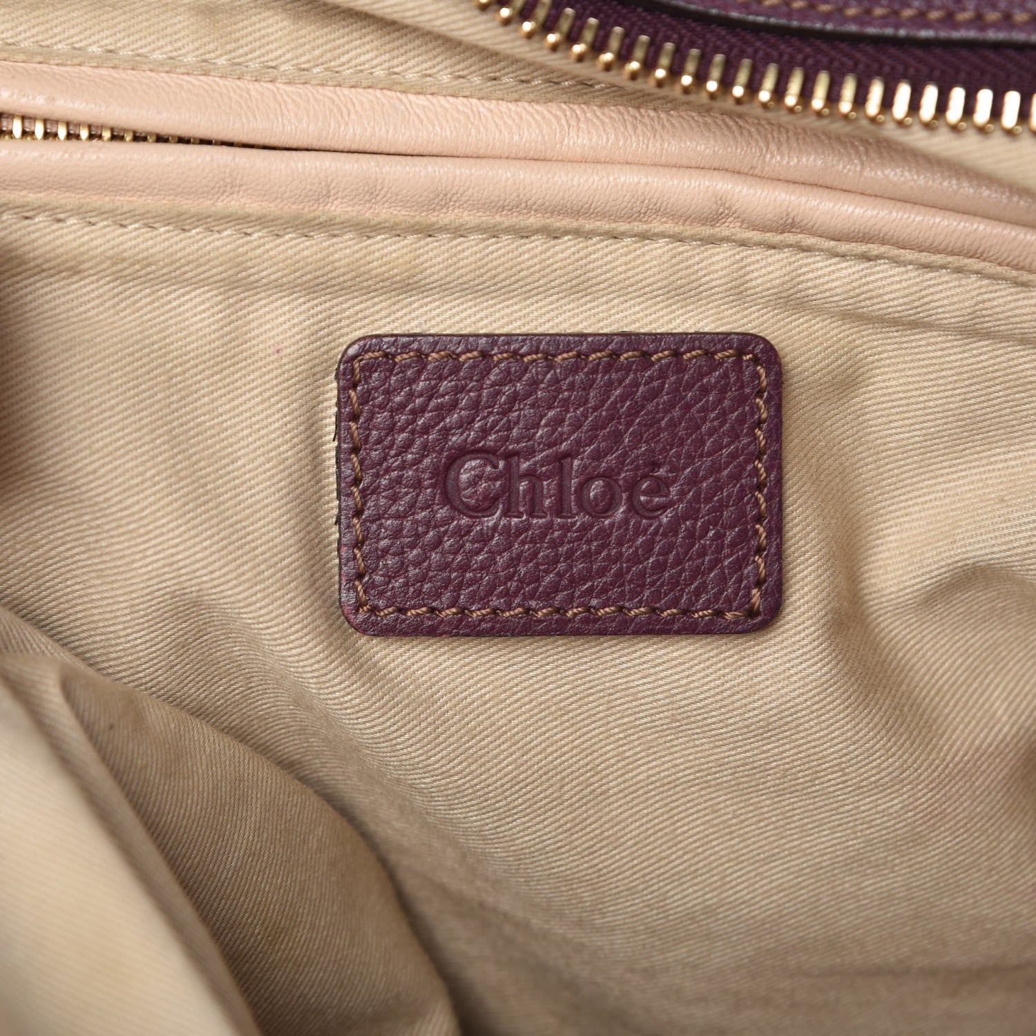 Chloe Calfskin Medium Paraty Purple 6 of 9