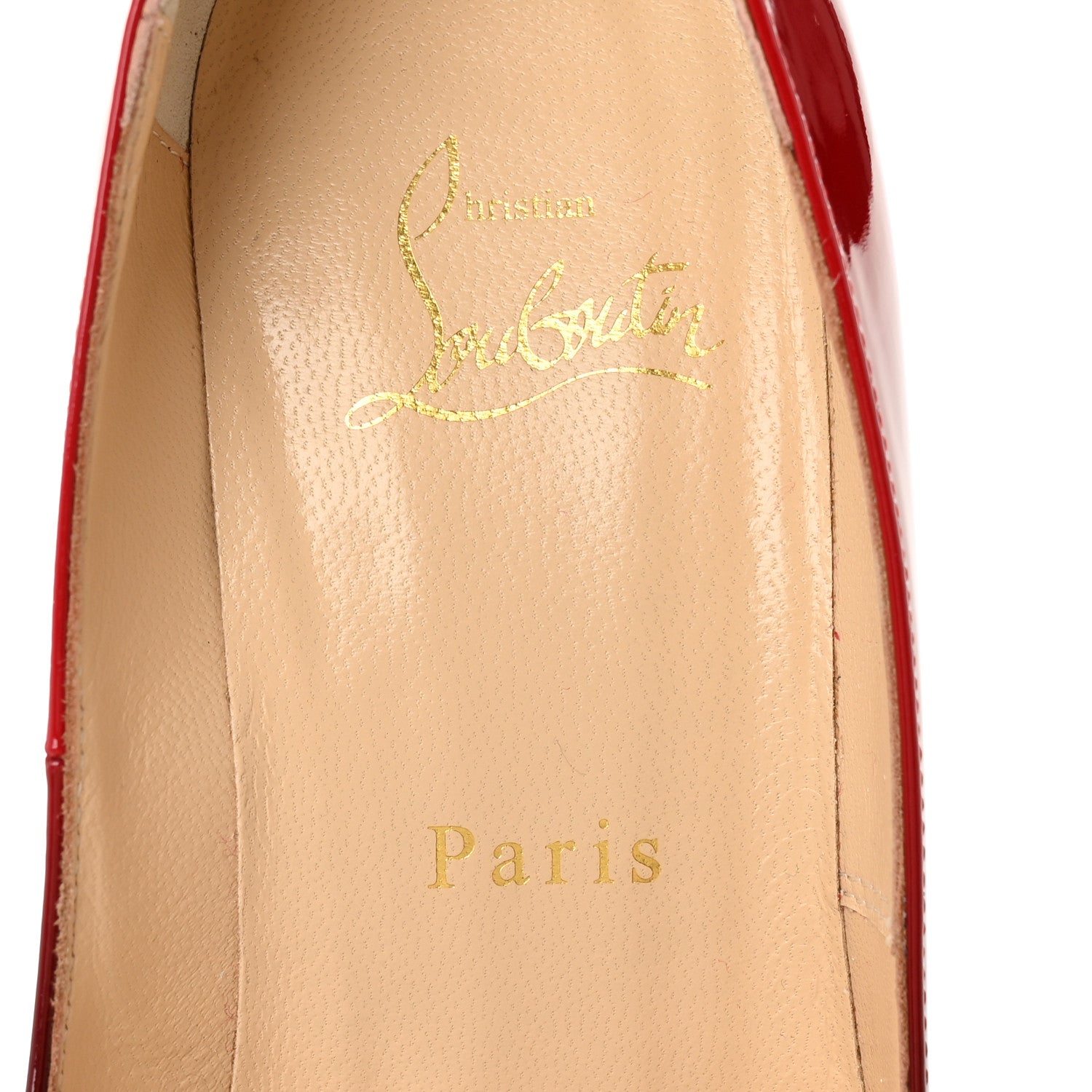 Christian Louboutin Patent Degrade New Very Prive 120 Pumps 37 Black Red 7 of 8