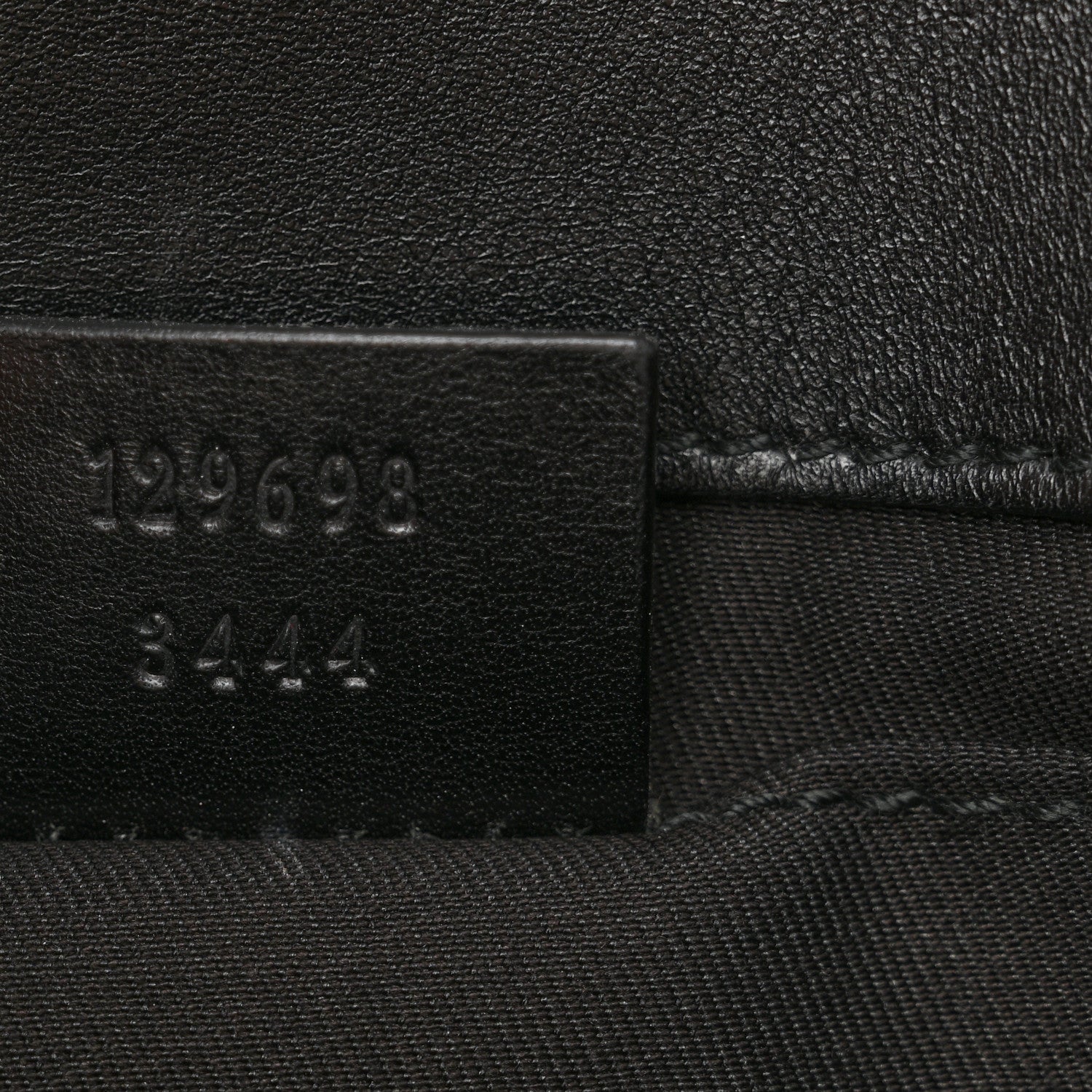 Gucci Monogram Horsebit Web Clutch Black 7 of 13