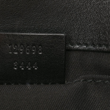 Gucci Monogram Horsebit Web Clutch Black 7 of 13