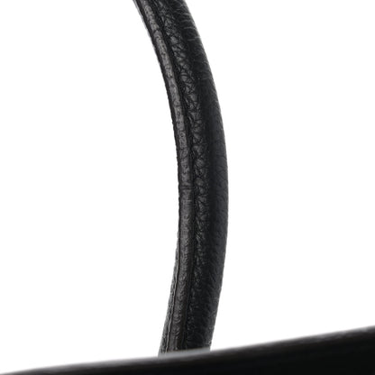 Celine Drummed Calfskin Micro Luggage Black 10 of 11