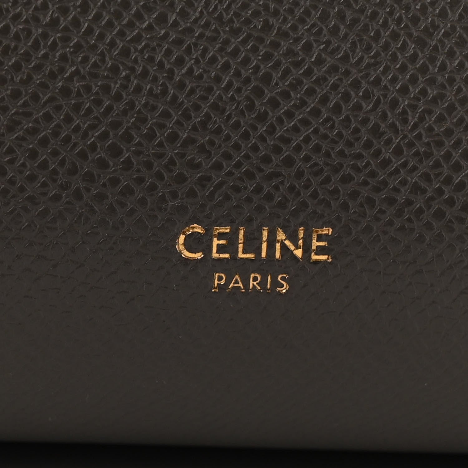 Celine Grained Calfskin Mini Belt Bag Grey 6 of 13