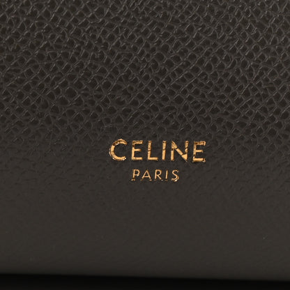 Celine Grained Calfskin Mini Belt Bag Grey 6 of 13