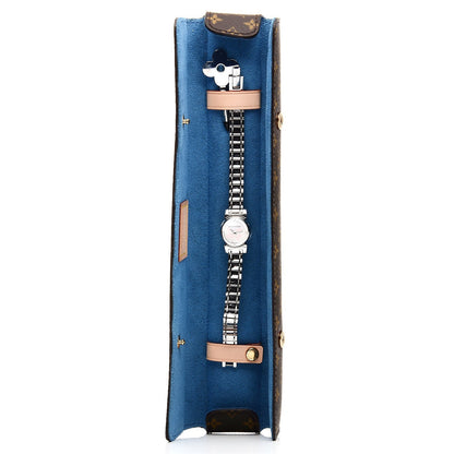 Louis Vuitton Stainless Steel Mother of Pearl 18mm Tambour Bijou Quartz Watch 7 of 7