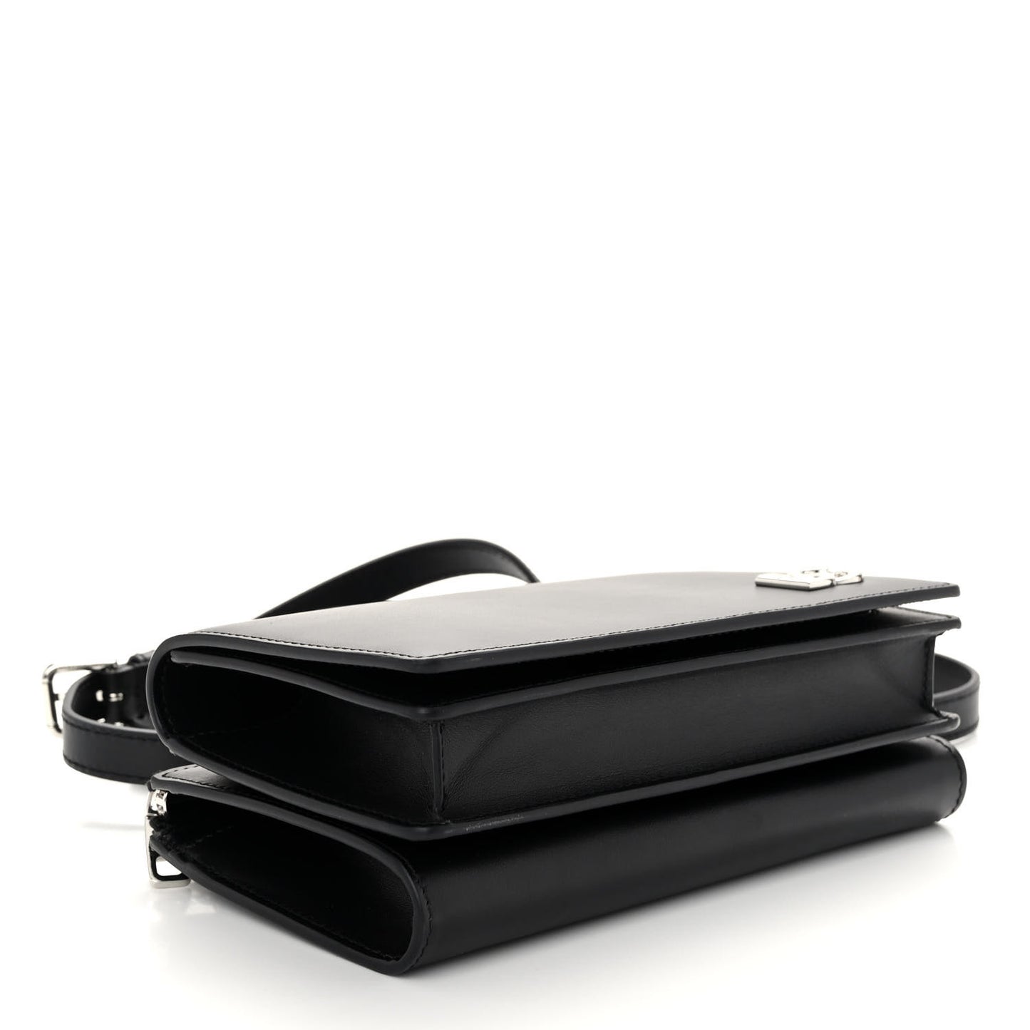 Calfskin DG Millennials Convertible Crossbody Black